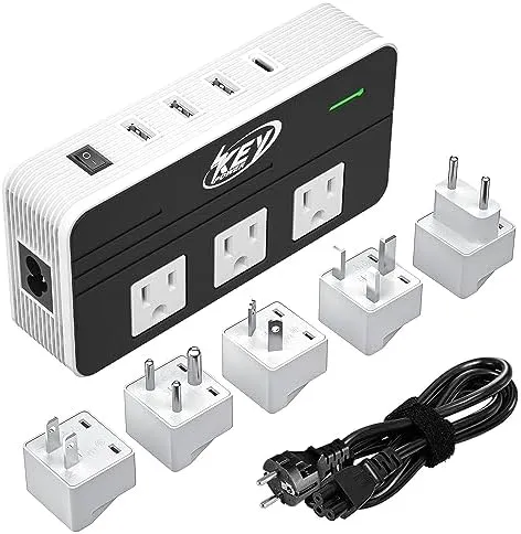 Key Power 200-Watt Step Down Voltage Converter