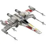 4D Cityscape Star Wars T-65 X-Wing Starfighter Paper Model Kit