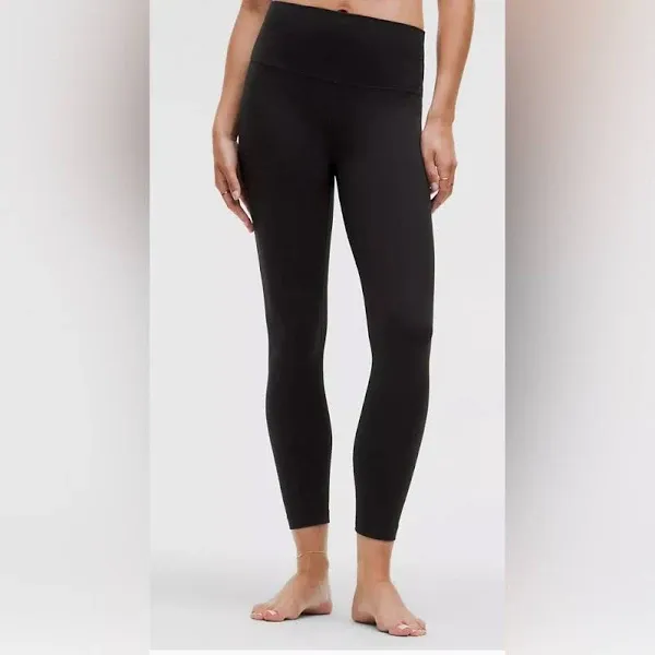 Lululemon Wunder Train High-Rise Tight 25&quot; - Black - Size 16 Leggings