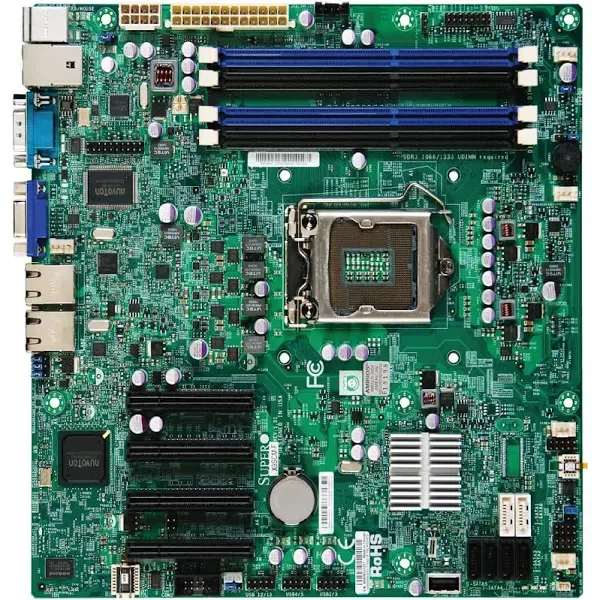 Supermicro X9SCM-f w/ Intel i3-2120 &amp; 4GB Memory