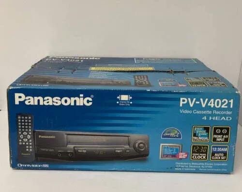 Panasonic VHS Player Recorder