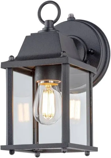 Outdoor Wall Lantern, Wall Sconce as Porch Lighting Fixture, E26 Base 60W Max...