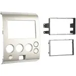 Metra 2004-2007 Nissan Titan 2004-2005 Armada Double Din Installation Kit, Silver