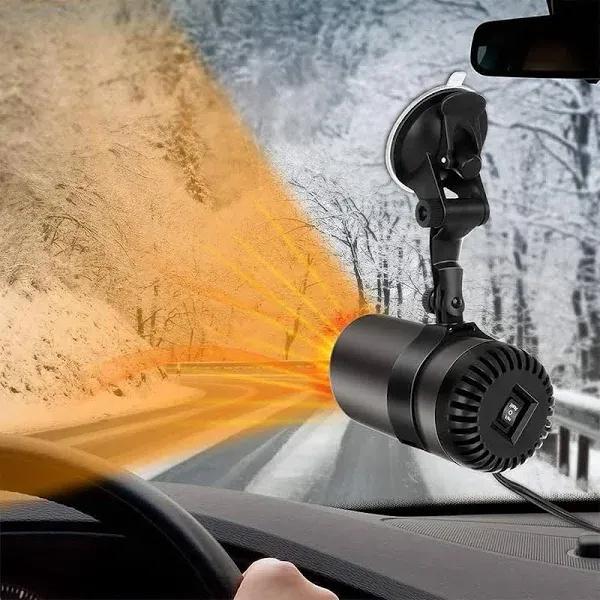 Car Heater, 12V 150W Portable Windshield Defogger and Defroster, 2 in1 Fast C...