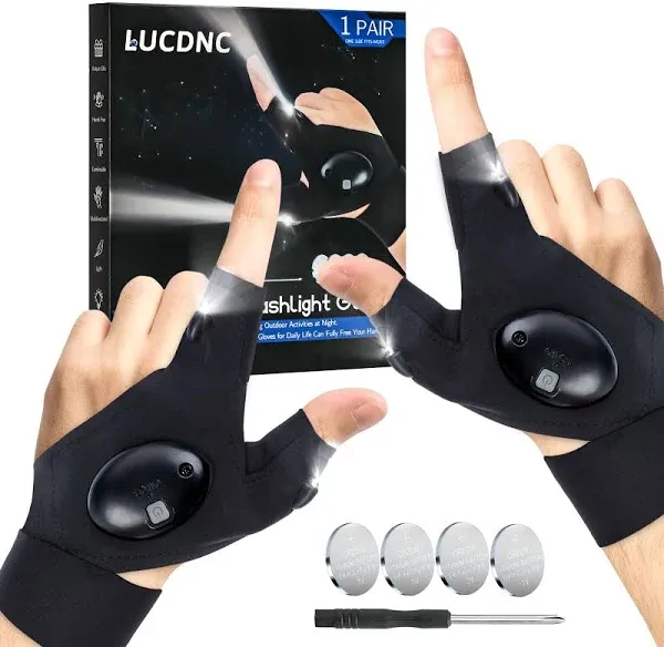 LED Flashlight Gloves