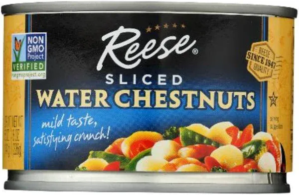 Reese Water Chestnuts Diced 8 oz