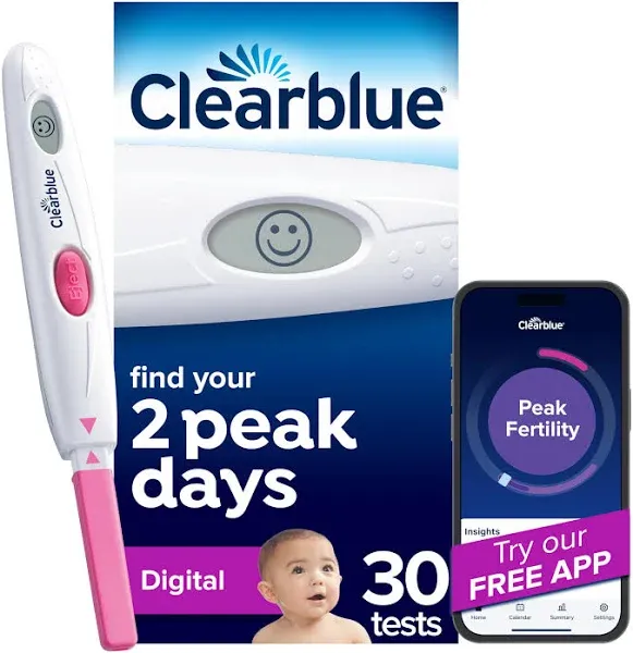 Clearblue Digital Ovulation Tests 30 ct