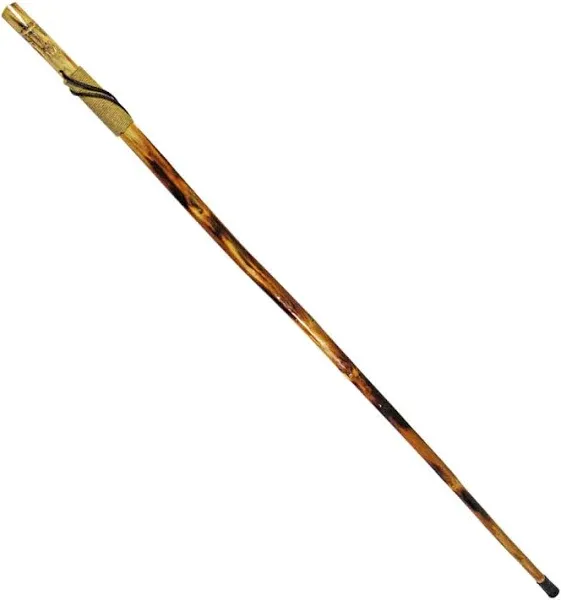 SE Survivor Series Hand Carved Wolf Hiking Stick WS626-55RW