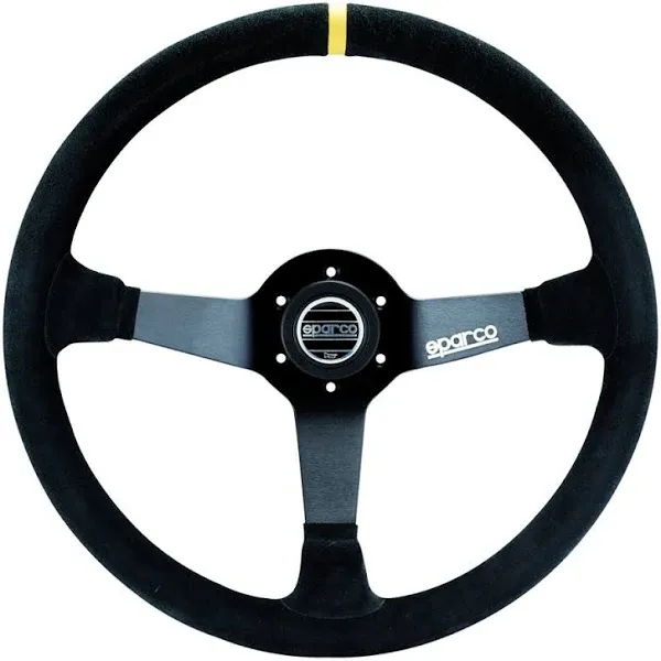 Sparco 368 Steering Wheel Suede Black