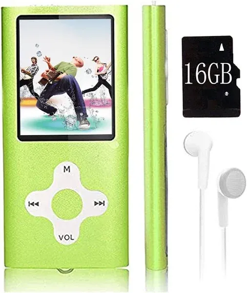 MP3 Player with Music Player, Video, Voice Record, FM Radio, E-Book Reader, Photo Viewer