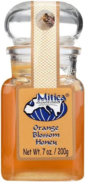 Mitica Orange Blossom Honey, 7 oz