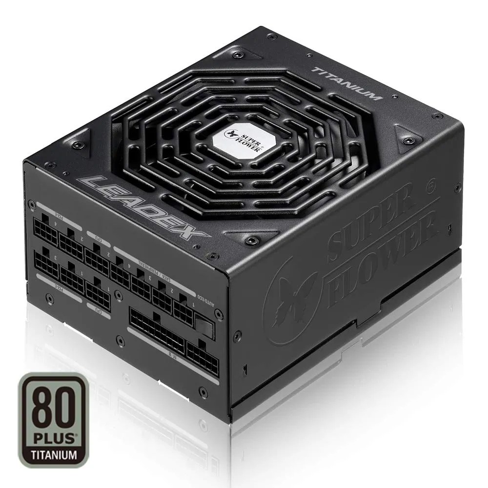 Super Flower 1000W Dual Ball Bearing Fan Full Modular Power Supply