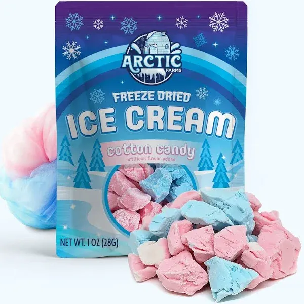 Arctic Farms Freeze Dried Ice Cream That Does Not Melt