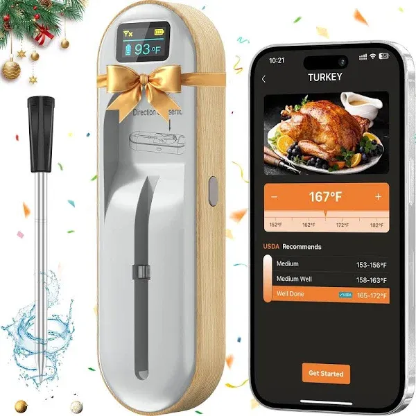 MAGODEY Wireless Meat Thermometer