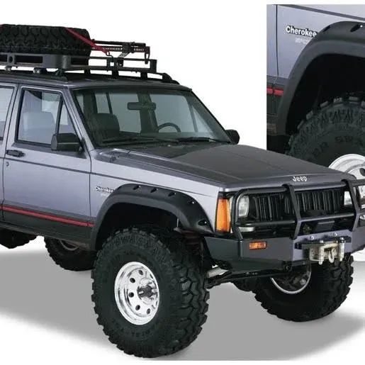 Bushwacker 10911-07 Cutout Style Jeep Fender Flares