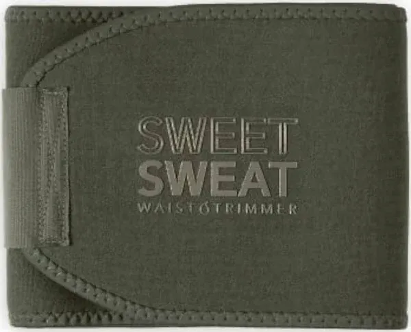 Sweet Sweat Waist Trimmer for Women and Men - Sweat Band Waist Trainer for High-