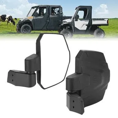 Polaris Ranger XP SP 1000 570 Upgraded Door Mounted Side Mirrors