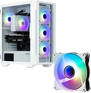 Zalman i3 NEO TG ATX Gaming PC Case + IF120 Infinity Mirror ARGB Case Fan