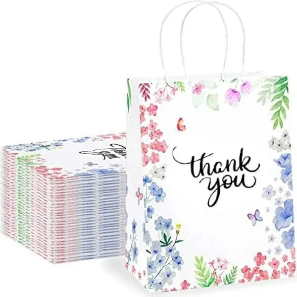 Purple Q Crafts Thank You Gift Bags