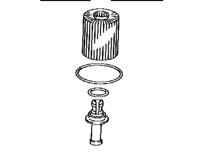 Toyota Genuine Oil Filter 04152-YZZA4