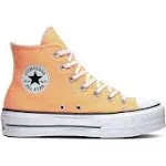 Converse Women's Chuck Taylor All Star Lift Platform Sneakers - Peach - Size 9.5