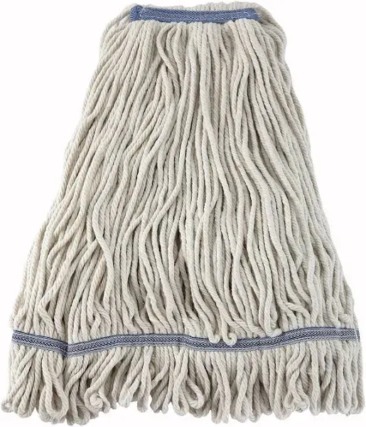 Winco MOP-32W 32 oz. White Looped End Mop Head