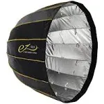 Glow EZ Lock 48" Deep Parabolic Quick Softbox, 16-Sided Parabolic Softbox Opens Up and Closes Down Umbrella Style