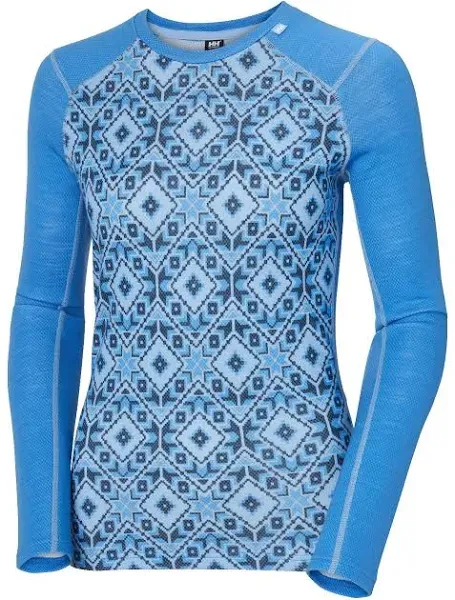 Helly Hansen Women's Lifa Merino Midweight Graphic Crew