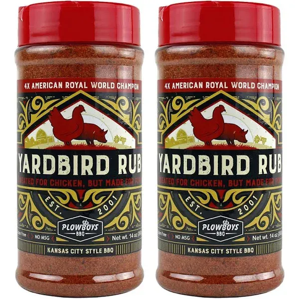 Plowboys BBQ Yardbird Rub - 14oz