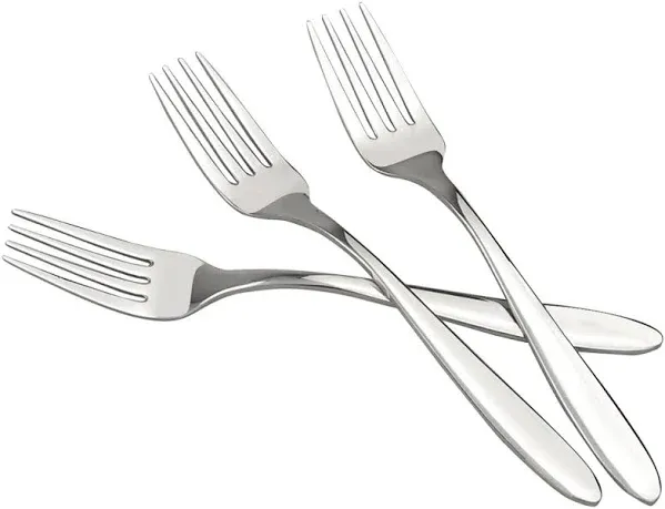 Lzmy 12-Piece 7-Inch Salad Forks