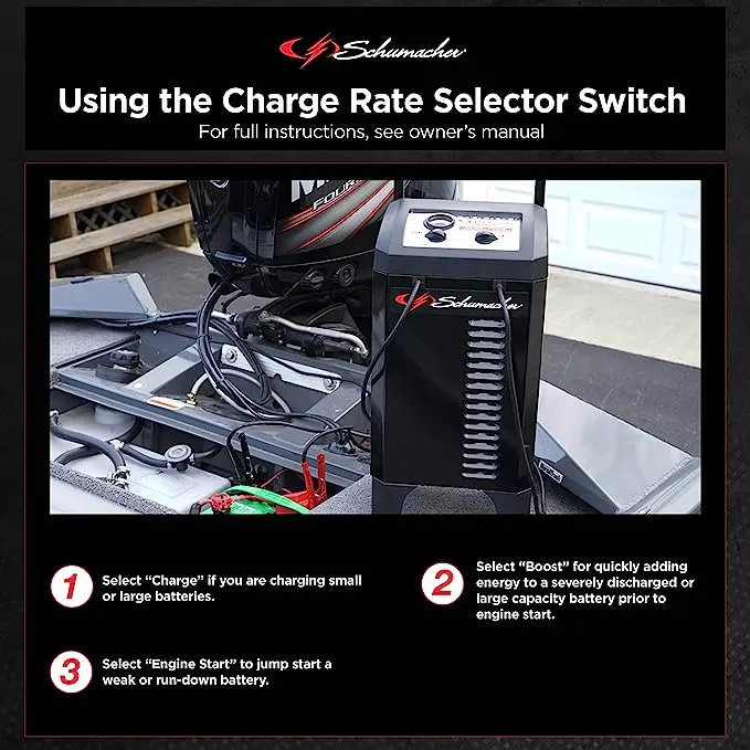 Schumacher SC1446 Manual Battery Charger