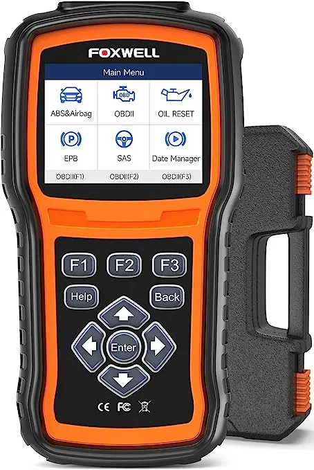 OBD2 Scanner Diagnostic Tool FOXWELL NT630 Plus, Car Code Reader ABS Bleeding Scan Tool SRS Scanner Bidirectional Control with Airbag Light Reset SAS Calibration Oil Light EPB Service Tool