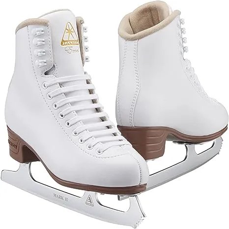 JACKSON ULTIMA Women's/Misses/Tot's Excel Vinyl Upper Lace Up Light Support Figure Ice Skates