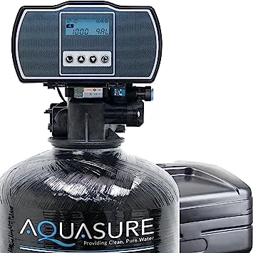 Aquasure Harmony Series Whole House Water Softener with High Efficiency Digital Metered Control Head (64,000 grains)