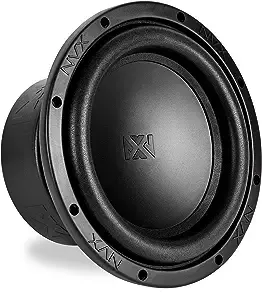 NVX VSW84V2 500 Watt Peak (250W RMS) 8" VS-Series 2 Dual 4-Ohm Car Subwoofer