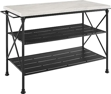 Crosley MADELEINE Kitchen Island - Black