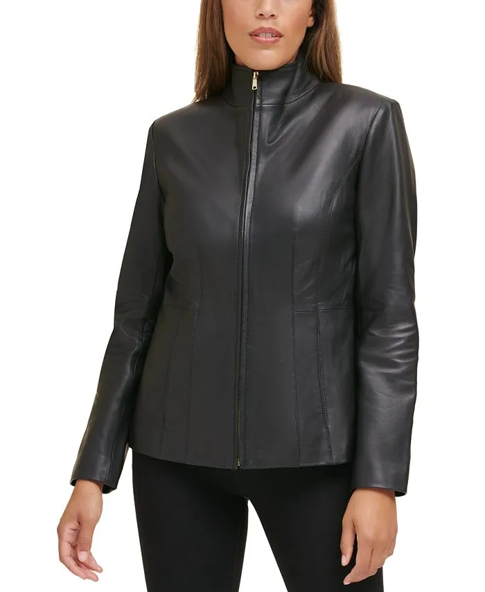 Women's Leather Coat