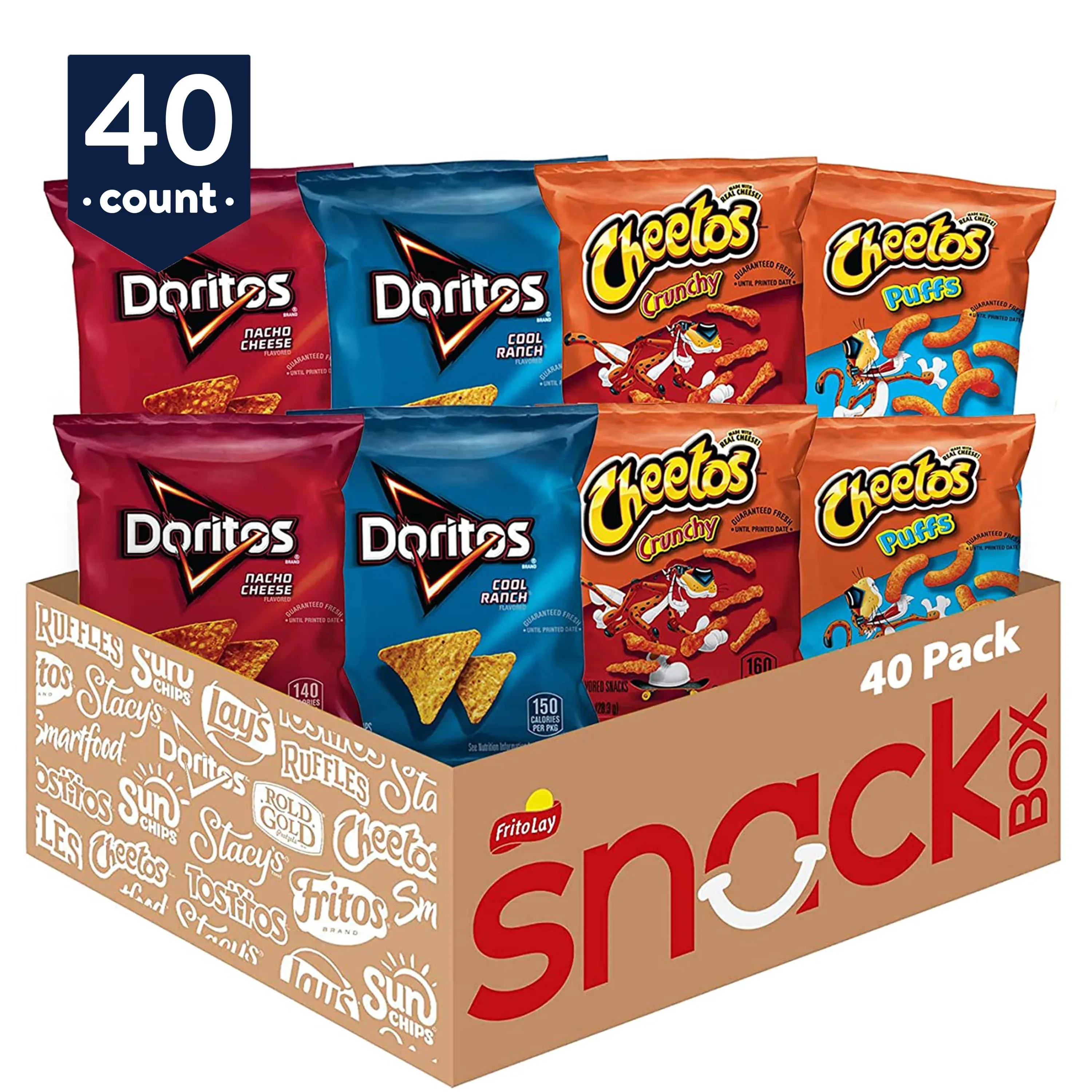 Frito Lay Doritos & Cheetos Mix Variety Pack