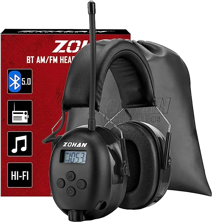 Zohan 033 Bluetooth AM/FM Radio Headphones