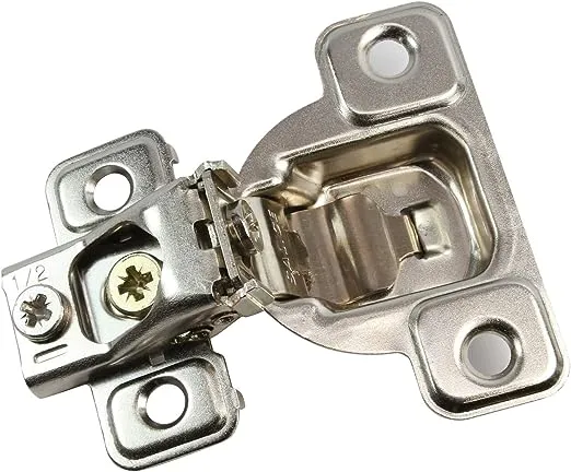 Salice 106 Degree 1/2" Overlay, Excenthree Face Frame Hinge with 3 Cam Adjustment