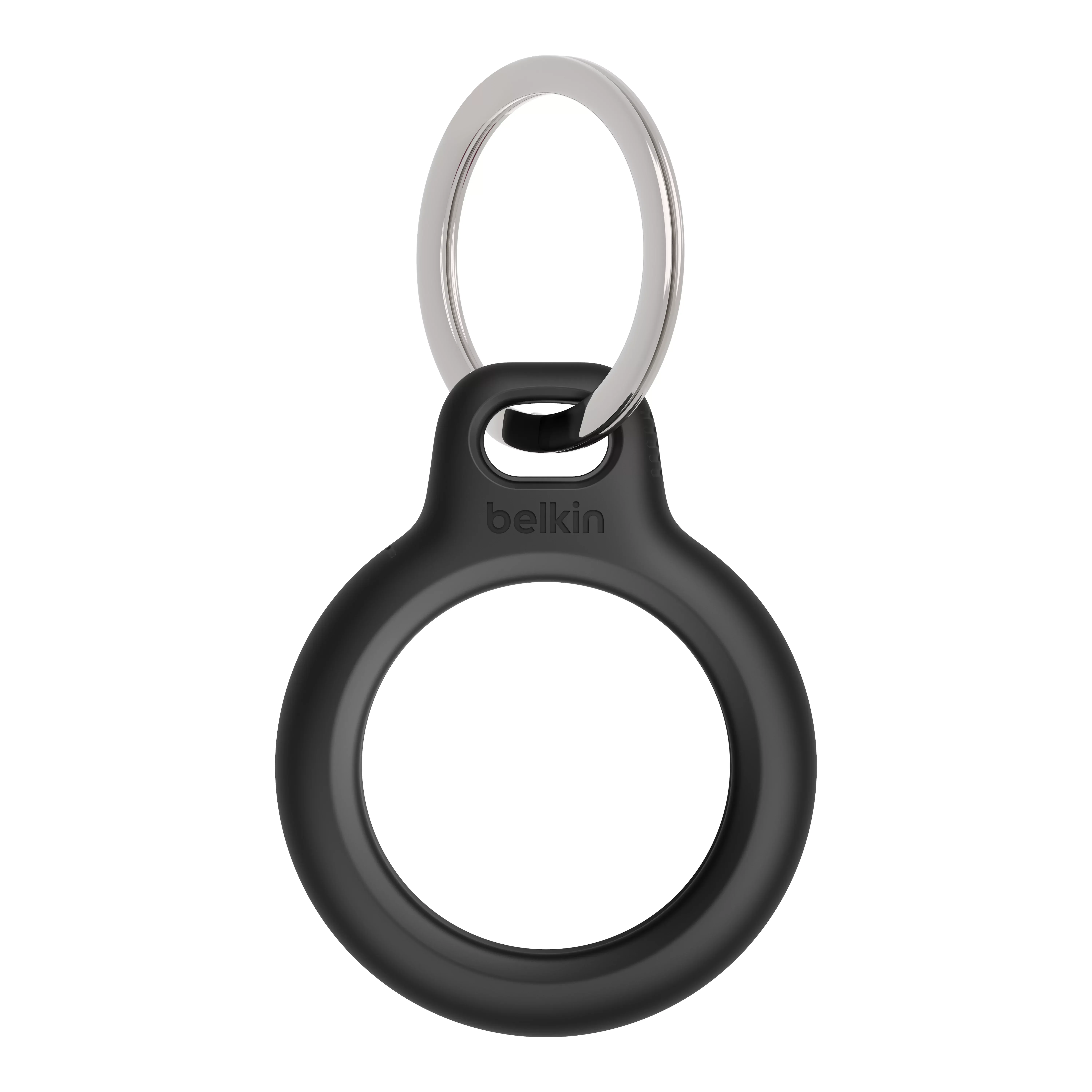 Belkin Secure Holder with Key Ring for Airtag 4-Pack | Black