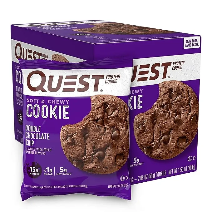 Quest Nutrition Protein Cookie - Peanut Butter Chocolate Chip - 12ct (Product May Vary)