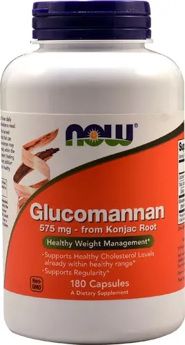 Now Glucomannan 575 mg