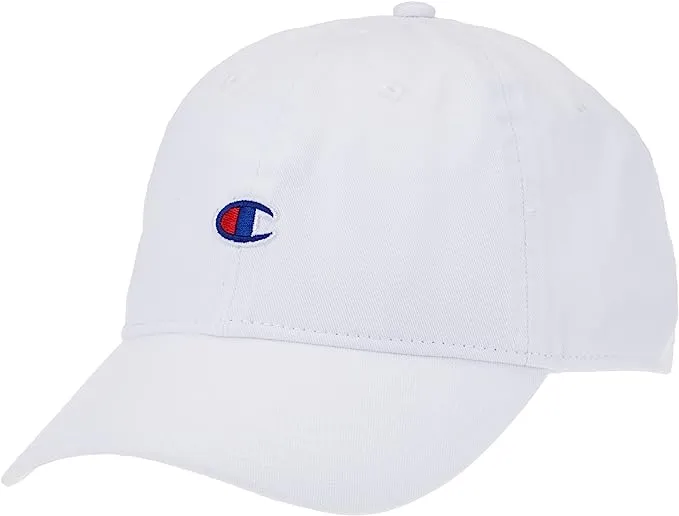 CHAMPION Ameritage Dad Adjustable Baseball Cap in White - OS