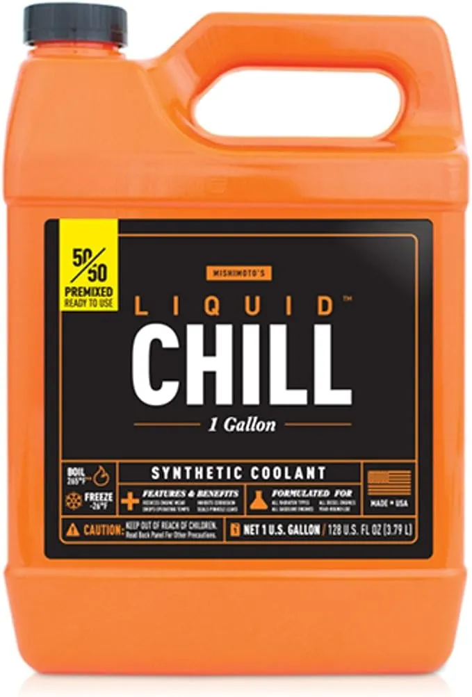 Mishimoto Liquid Chill Synthetic Engine Coolant Premixed MMRA-LC-5050F