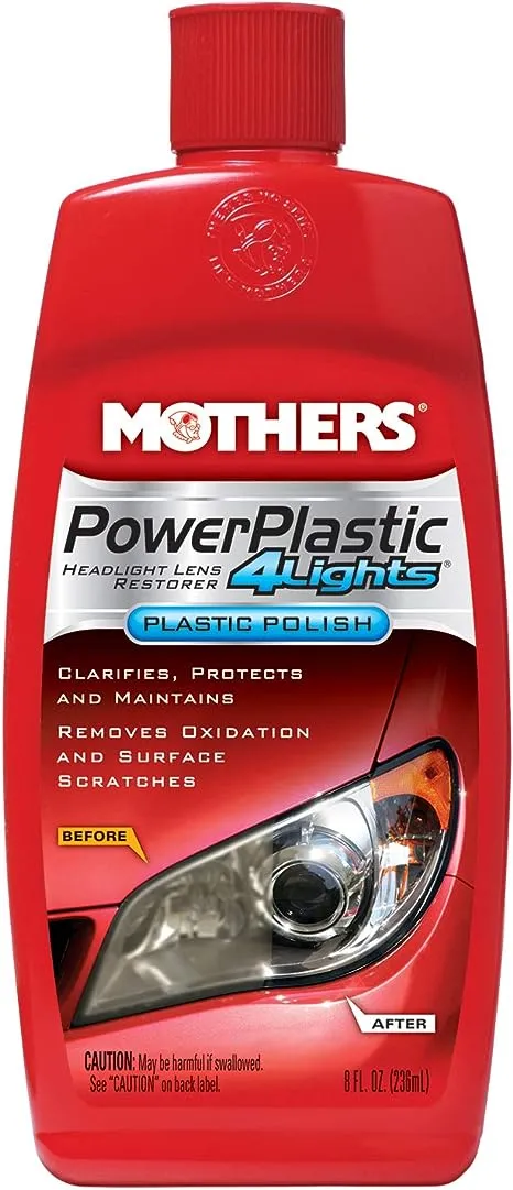 Mothers 08808 PowerPlastic 4Lights - 8 oz