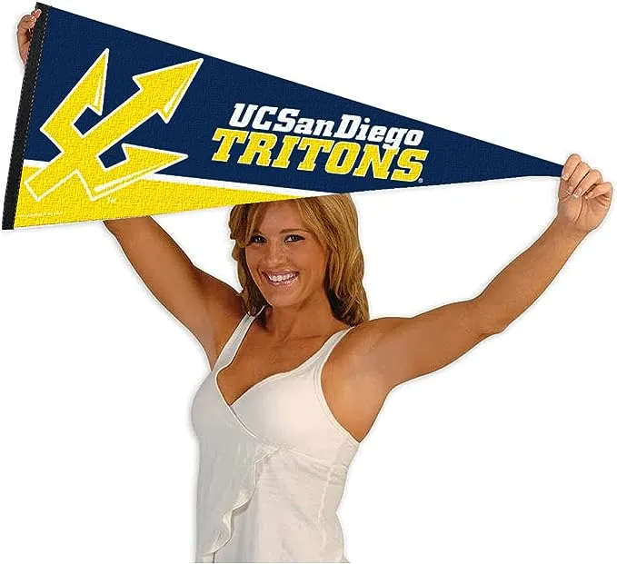 College Flags & Banners Co. UC San Diego Pennant Full Size Felt