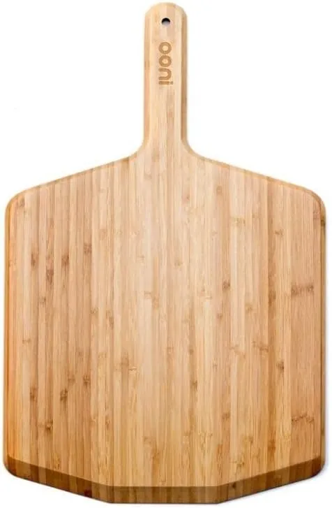 Ooni 14 in Bamboo Natural Pizza Peel