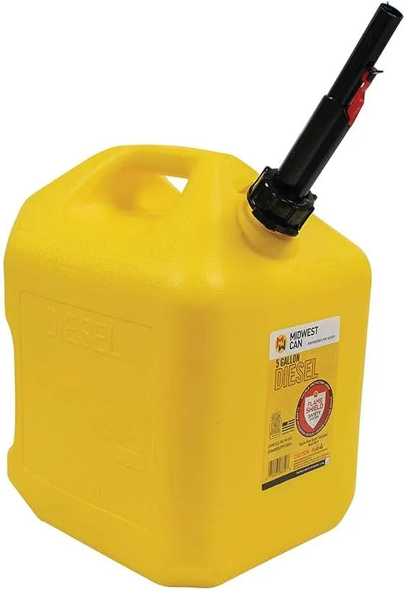 Midwest Can 8610 Diesel Can - 5 Gallon Capacity