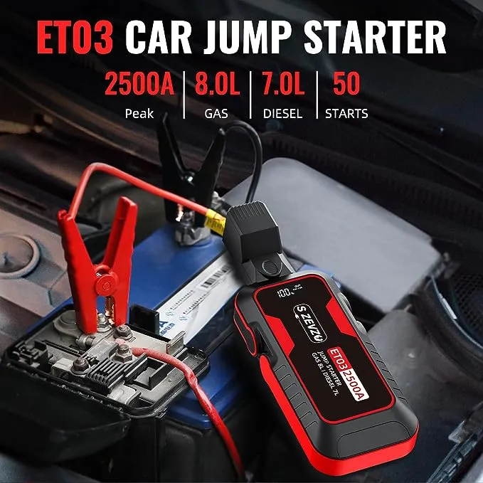 S ZEVZO ET03 Car Jump Starter